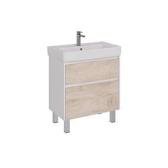 Тумба под раковину напольная LEMARK Combi LM03C80T-dub 44х74,4х65см