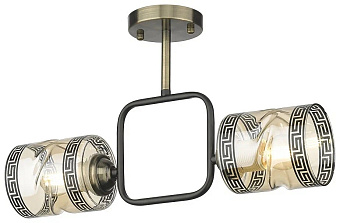 Люстра потолочная Velante 215 215-507-02 80Вт 2 лампочек E27