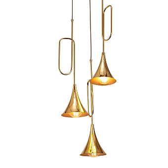 Люстра подвесная Mantra JAZZ 5896 60Вт 3 лампочек E27