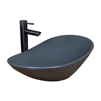 Раковина накладная MELANA 320354MDG-805 60х37см