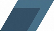 Матовый керамогранит WOW Flow 117358 Diamond Decor Blue 13,9х23,95см 0,466кв.м.