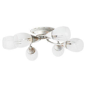 Люстра потолочная Arte Lamp PENNY A2701PL-6WG 60Вт 6 лампочек E27