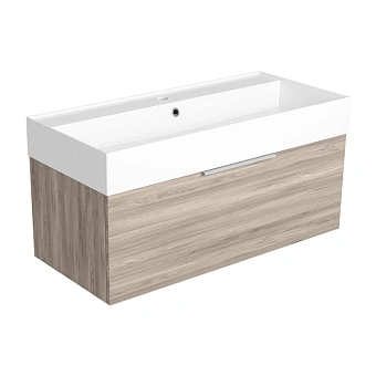 Тумба под раковину подвесная SIMAS Agile AGM101 LAVA 46х100х40см