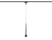 Магнитный трековый светильник Ambrella Track System GV1644 9Вт LED чёрный