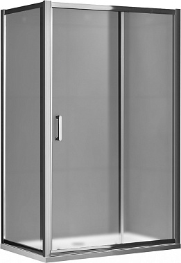 Угловое ограждение Gemy Victoria S30191AM-A90M 190х90см стекло матовое