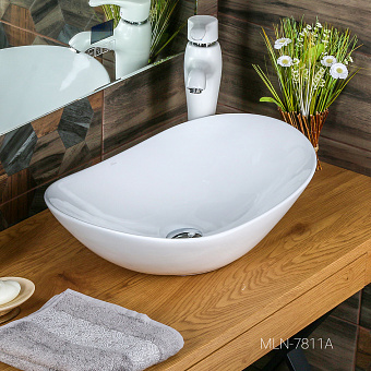 Раковина накладная MELANA 320354-805 60х37см