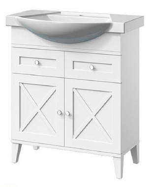 Тумба под раковину напольная CAPRIGO TORINO 34612-TP811 44х88,1х75,6см
