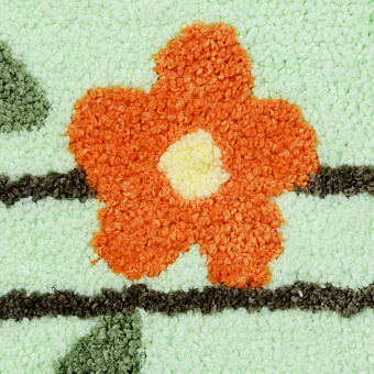 Коврик для ванной WASSERKRAFT Lippe BM-6509 50х50см зелёный