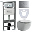 Инсталляция с унитазом Ceramica Nova CN3009_1001M_1000