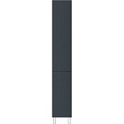 Пенал напольный AM-PM GEM M90CSR0306GM 32х30х190см графит