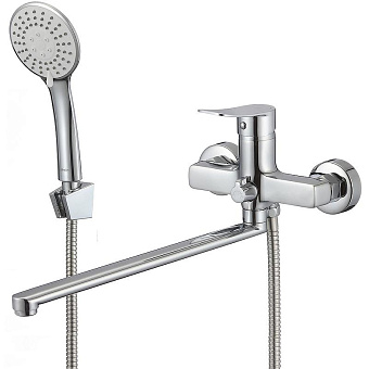 Смеситель для ванны MILARDO Demi DEMSB00M10 хром глянец