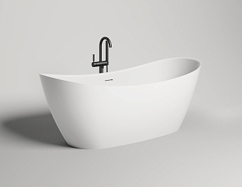 Ванна каменная SALINI NOEMI 101811G S-Sense глянцевая 185х76,5см отдельностоящая