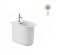Биде напольное ArtCeram Chic CHB002 46 00
