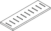 Декор Atlas Concord Россия Rinascente 620090000923 Grey Griglia 20х60см 0,48кв.м.