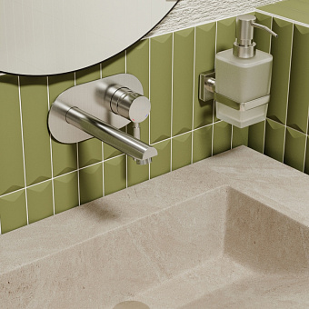 Смеситель для раковины WASSERKRAFT Wern 4200 4230 никель