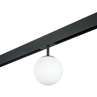 Трековый светильник Lightstar Teta PRO110107 50Вт E14 белый для однофазного трека