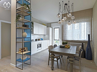 Люстра подвесная De Markt Фьюжн 392016208 320Вт 8 лампочек E27