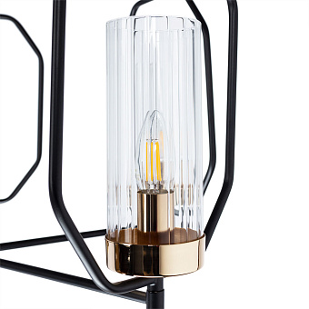 Люстра потолочная Arte Lamp CELAENO A7004PL-5BK 60Вт 5 лампочек E14