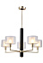 Люстра подвесная CRYSTAL LUX MAESTRO MAESTRO SP-PL5 GOLD 300Вт 5 лампочек E14