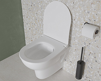 Унитаз подвесной VITRA Zentrum 5795B003-0075 ободковый без микролифта