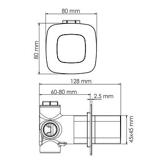 Переключатель потоков WASSERKRAFT A266