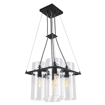 Люстра подвесная Arte Lamp BLAKE A8586SP-4BK 40Вт 4 лампочек E14