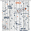 Шторка для ванной FIXSEN Design FX-2508 200х180см белый