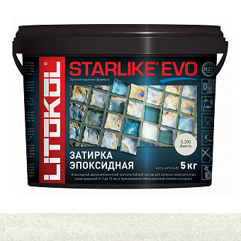 Эпоксидная затирка LITOKOL STARLIKE EVO слоновая кость 5кг