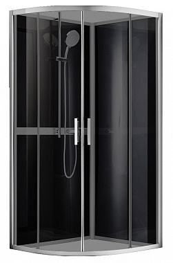Угловое ограждение Azario DENVER AZ-N10812 900 GREY 200х90см стекло прозрачное