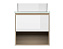 Тумба под раковину подвесная CERSANIT LOUNA SP-SZ-LOU60-BL/Wh 49х60х54,6см
