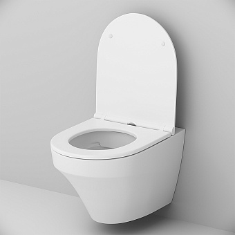 Унитаз подвесной AM-PM Inspire C501700WH безободковый без сиденья