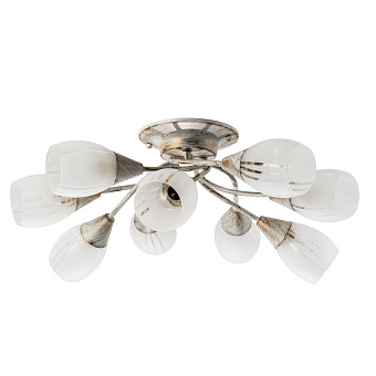 Люстра потолочная Arte Lamp PENNY A2701PL-9WG 60Вт 9 лампочек E27