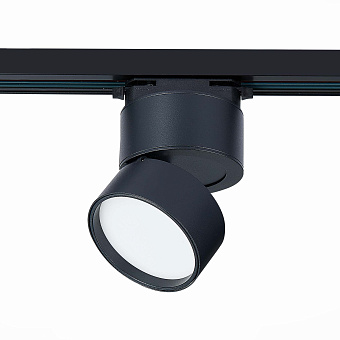 Трековый светильник ST Luce ST651 ST651.436.09 9Вт LED чёрный для однофазного трека