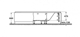 Ножки для ванны IDEAL STANDARD SIRIUS B156467
