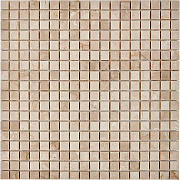 Мозаика PIXEL Каменная PIX231 Cream marfil мрамор 30х30см 0,9кв.м.