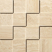 Керамическая мозаика Atlas Concord Италия Marvel Pro ADP7 Trav. Alabastrino Mosaico 3D 30х30см 0,54кв.м.
