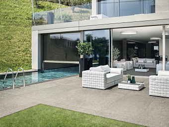 Неполированный керамогранит Atlas Concord Италия Dolmen Pro APQP Cenere 20mm 60х120см 0,72кв.м.