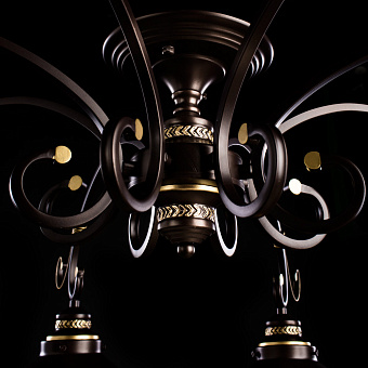 Люстра потолочная Arte Lamp GRAZIOSO A4577PL-8CK 60Вт 8 лампочек E27