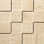 Керамическая мозаика Atlas Concord Италия Marvel Pro ADP7 Trav. Alabastrino Mosaico 3D 30х30см 0,54кв.м.