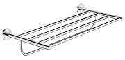 Полка в ванную прямоугольная GROHE Essentials 40800001 1-ярусная 27х55см хром
