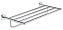 Полка в ванную прямоугольная GROHE Essentials 40800001 1-ярусная 27х55см хром