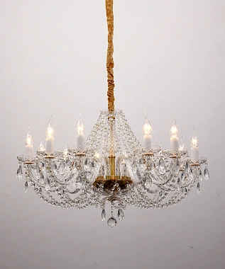 Люстра подвесная Favourite Simone 1736-12P 480Вт 12 лампочек E14