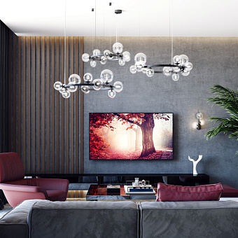 Люстра подвесная Odeon MODERN 4818/14 640Вт 14 лампочек G9