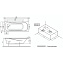 Ванна акриловая AM-PM Sense W75A-170-070W-KL 70х170см пристенная