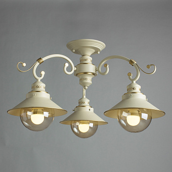Люстра потолочная Arte Lamp GRAZIOSO A4577PL-3WG 60Вт 3 лампочек E27
