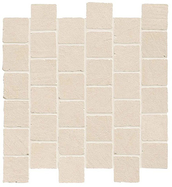 Керамическая мозаика Atlas Concord Италия Boost Natural A7CF Kaolin Mosaico Tumbled 31х31см 0,384кв.м.