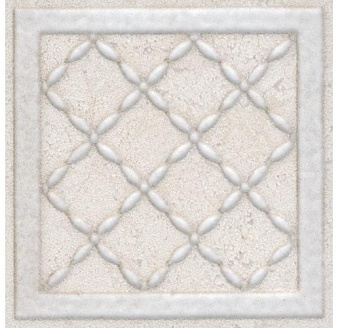 Вставка KERAMA MARAZZI Сорбонна AD\A429\SG457020 бежевый 9,6х9,6см 0,258кв.м.