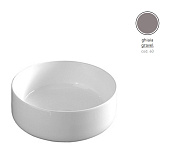 Раковина накладная ArtCeram Cognac COL001 60 00 42х42см