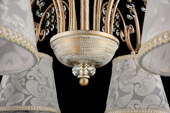 Светильник потолочный Freya Lorette FR2406-PL-08-WG 40Вт E14