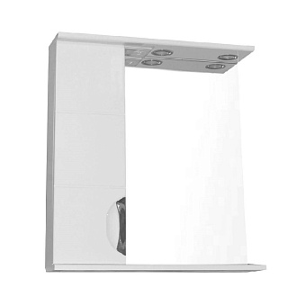 Шкаф зеркальный Loranto СТИЛЬ CS00058916 16х70х82см с подсветкой